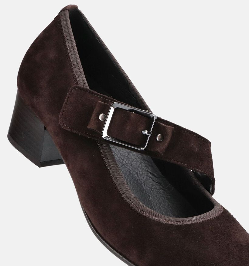 Gabor Comfortschoenen Bruin voor dames (380037) - geschikt voor steunzolen