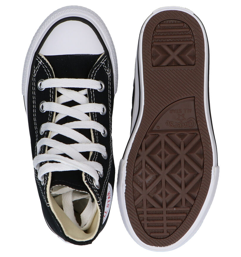 Converse Chuck Taylor All Star High Sneakers Zwart in stof (266010)