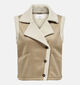 ONLY Carmakoma Rosalique Bruine Korte bodywarmer voor dames (348426)