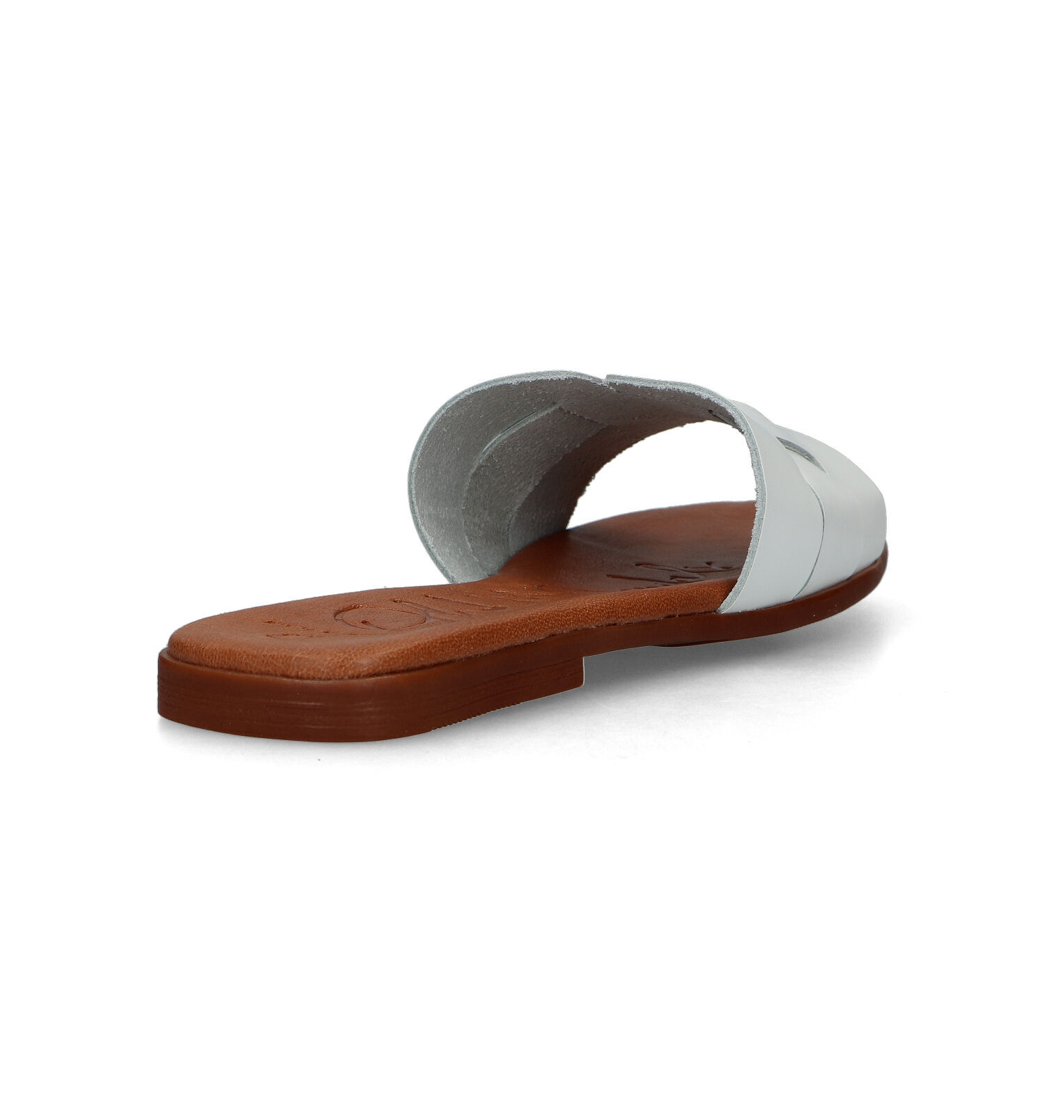 Oh My Sandals Witte Slippers Dames Slippers Online op TORFS.BE