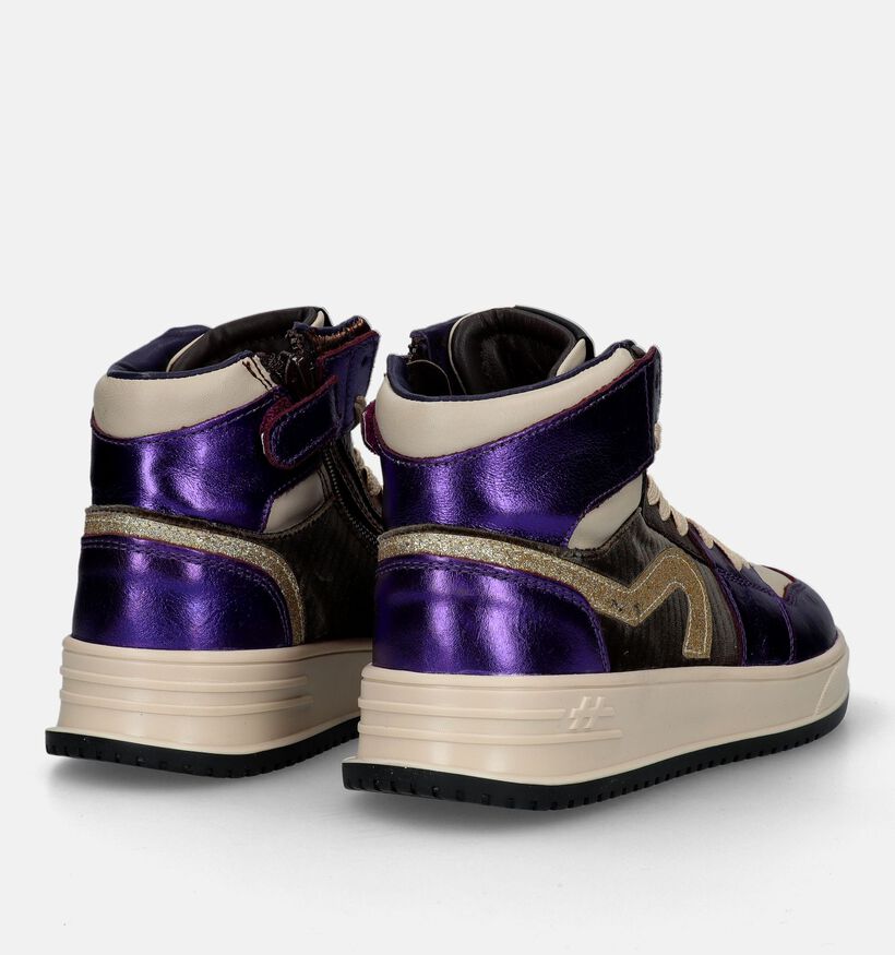 Hip Paarse Sneakers voor meisjes (331039) - geschikt voor steunzolen