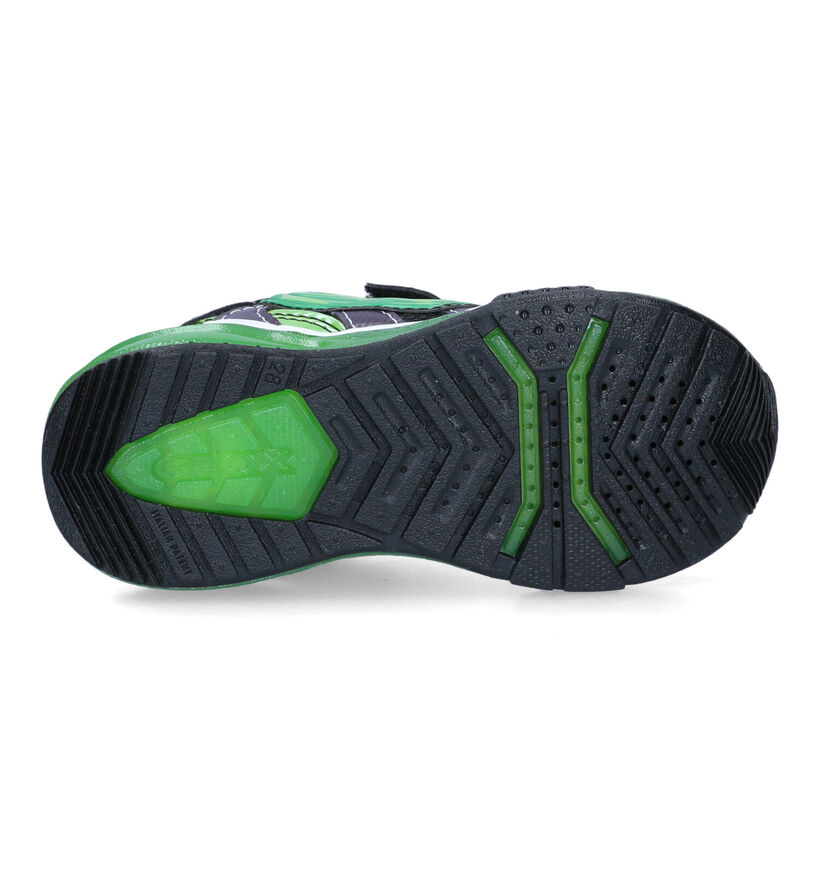 Geox Marvel Avengers The Hulk Groene Sneakers voor jongens (321560) - geschikt voor steunzolen