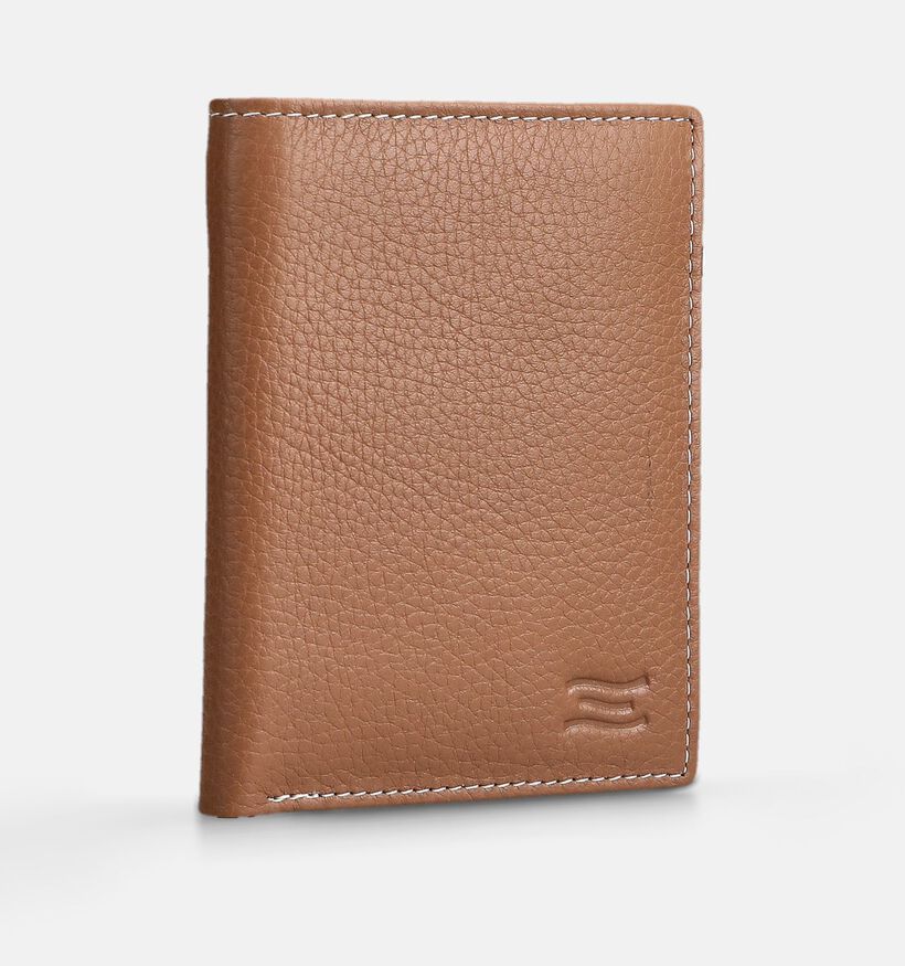 Crinkles Cognac Portemonnee voor dames (373838)