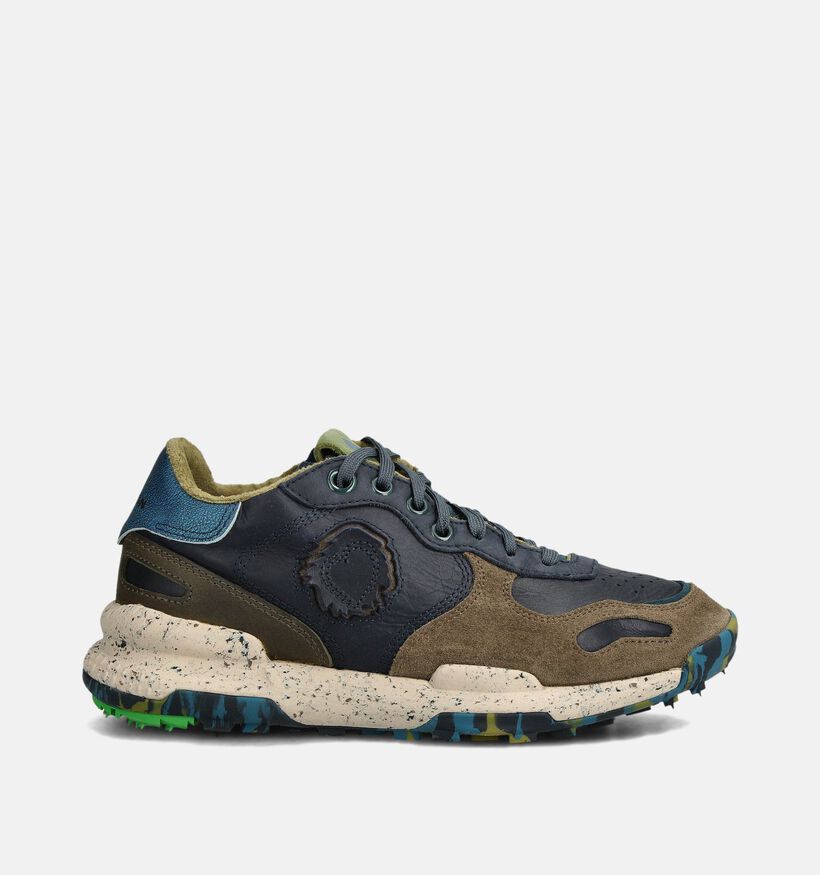 Satorisan Chacrona Pull Up Chaussures plates en Bleu pour hommes (362045) - pour semelles orthopédiques