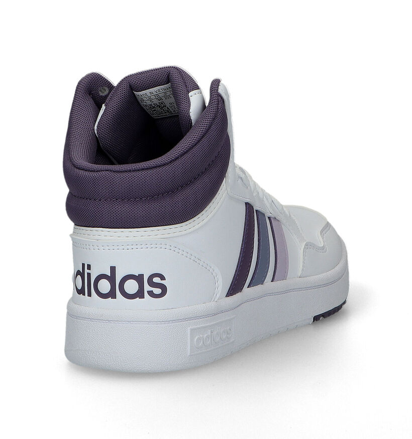 adidas Hoops 3.0 Mid Zwarte Sneakers voor dames (316561) - geschikt voor steunzolen