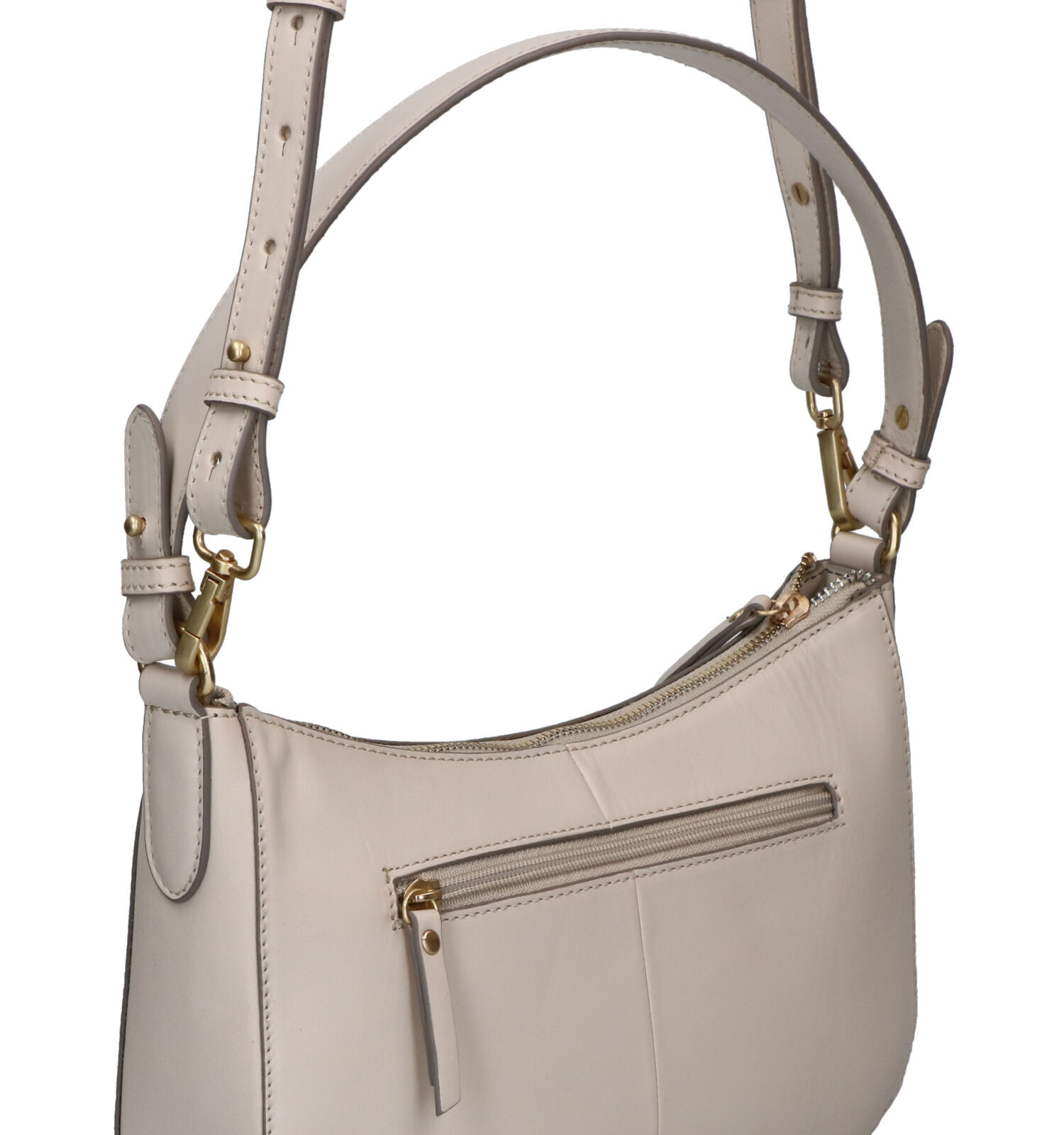 Beige clearance schoudertas dames