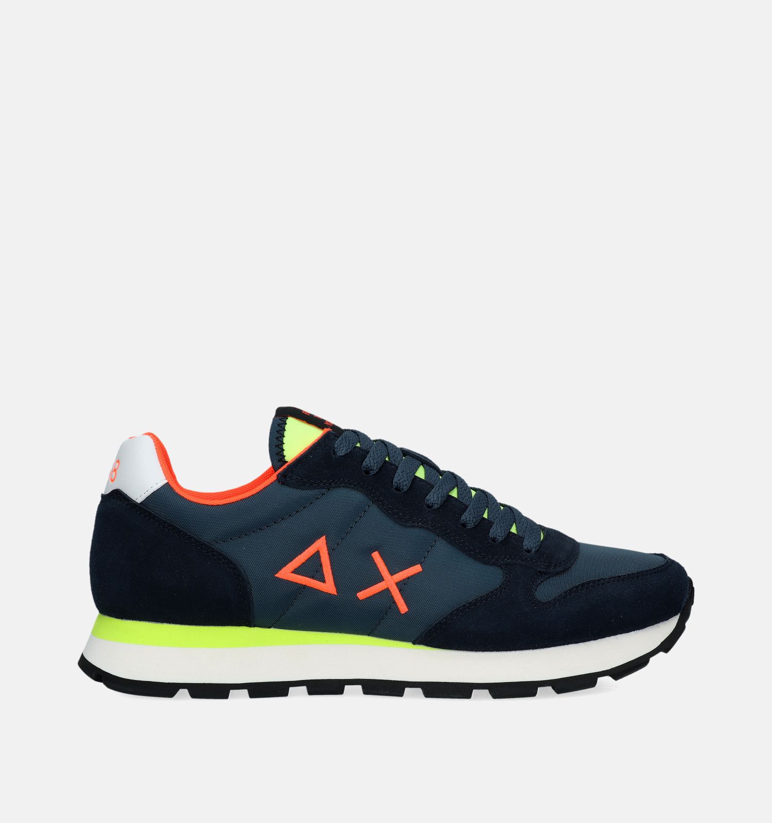 Sun 68 Tom Solid Blauwe Sneakers Heren Sneakers Online op TORFS.BE