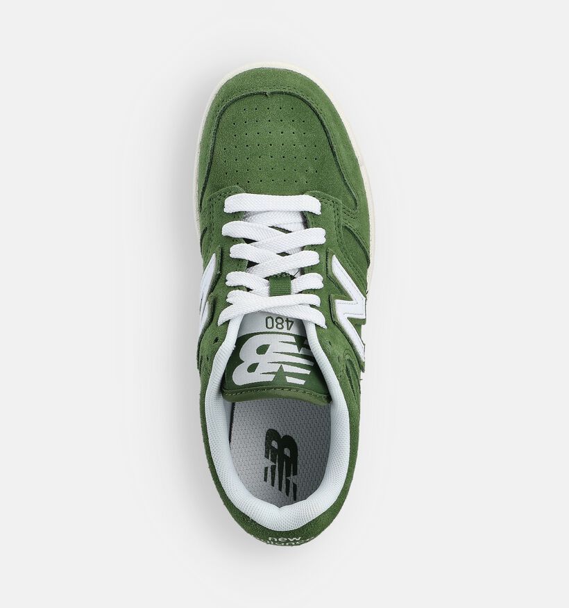 New Balance Baskets basses en Vert pour filles, garçons (358681) - pour semelles orthopédiques