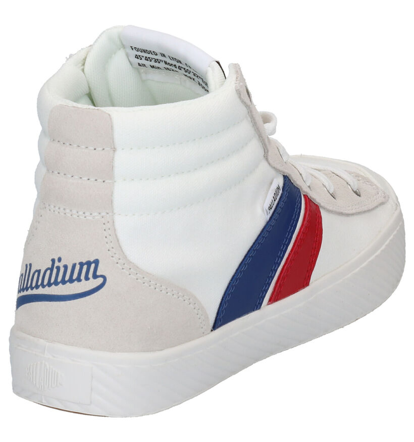 Palladium Pallaphoenix Witte Sneakers in stof (267410)