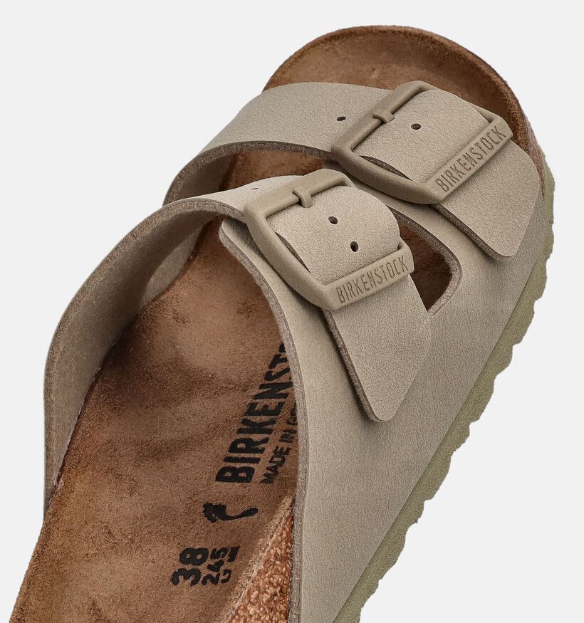Birkenstock Arizona Groene Slippers voor dames (368495)
