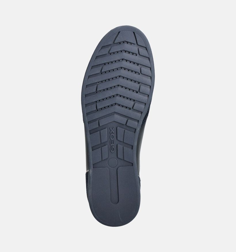 Geox Chaussures plates en Bleu pour hommes (360106) - pour semelles orthopédiques
