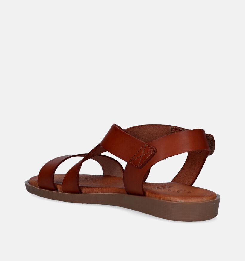 Hee Cognac Sandalen voor dames (339893)