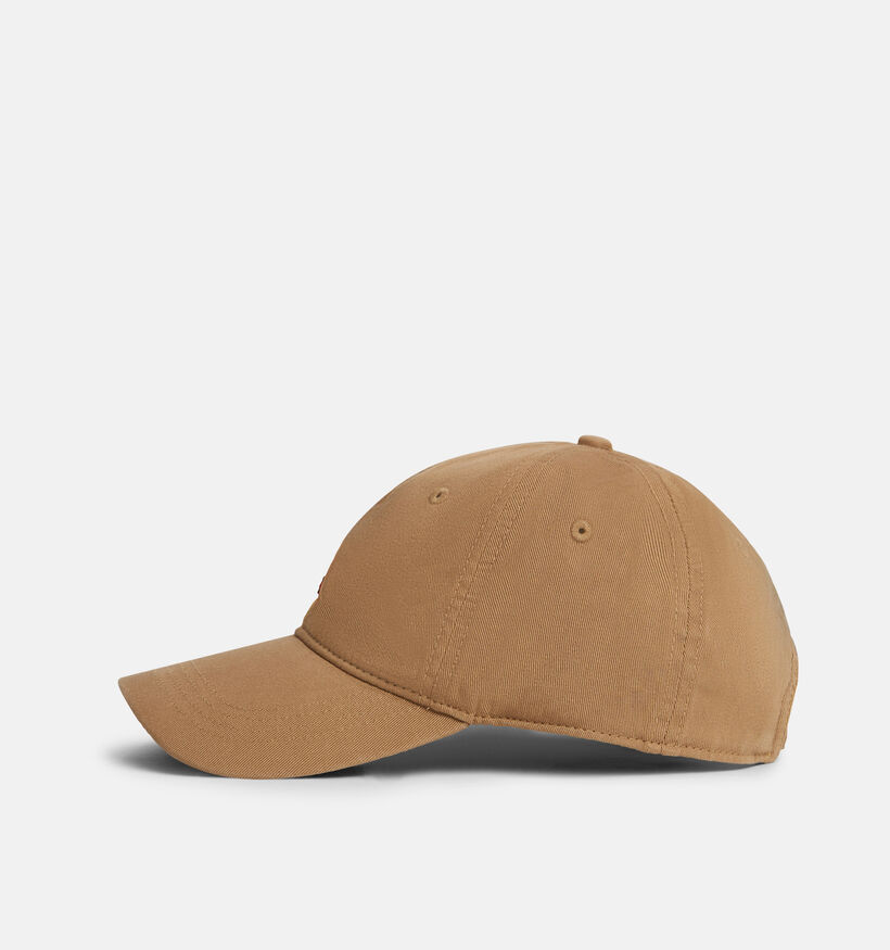 Tommy Hilfiger Flag Soft 6 Panel Lichtbruine Pet voor heren, dames (375206)