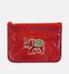 Euro-Leather Porte-monnaie en Rouge pour femmes (333053)