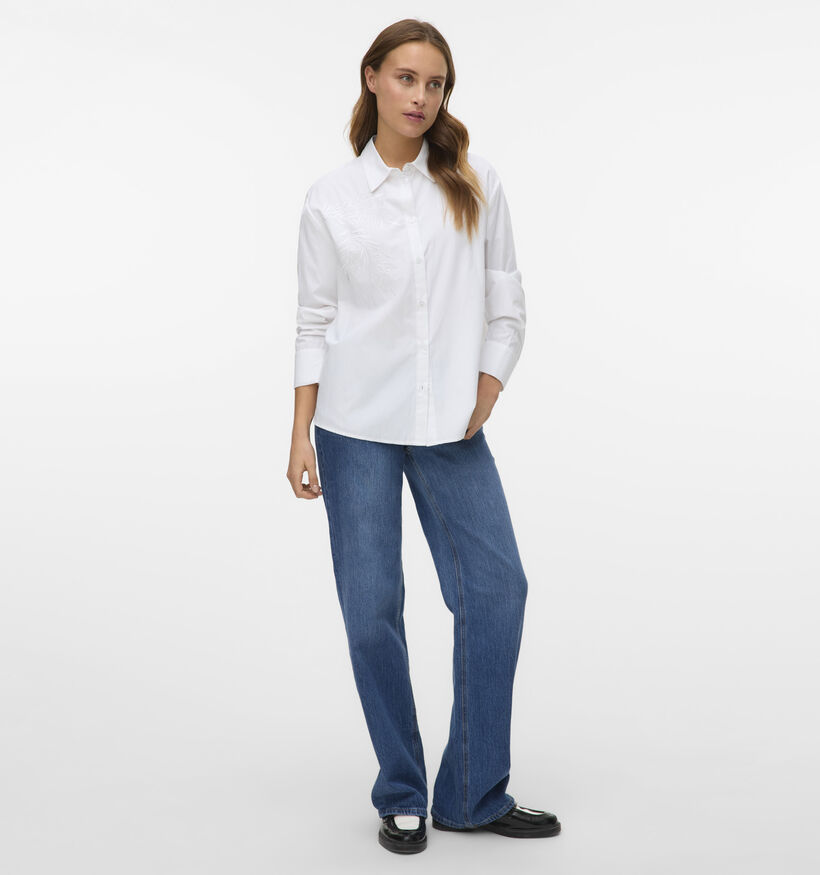 Vero Moda Fanni Witte Hemd voor dames (364525)