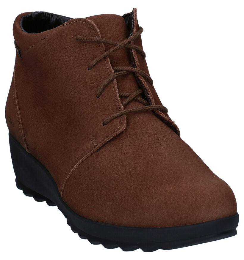 Mephisto Athina Bottines en Marron en nubuck (259732)