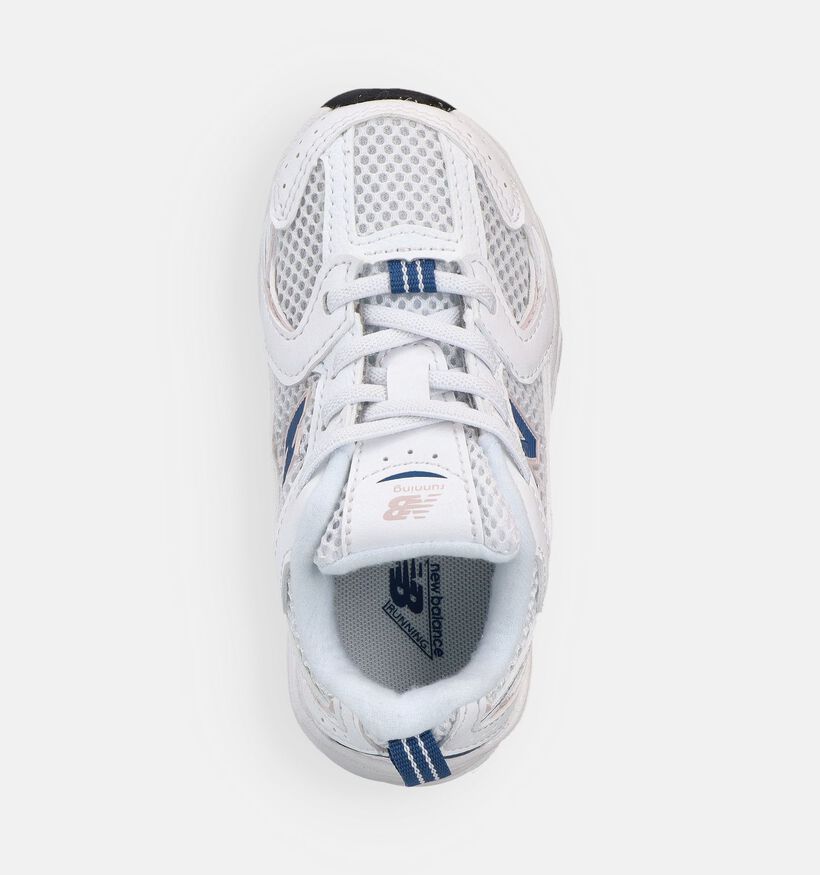New Balance I530 Witte Lage Sneakers voor meisjes (366219) - geschikt voor steunzolen