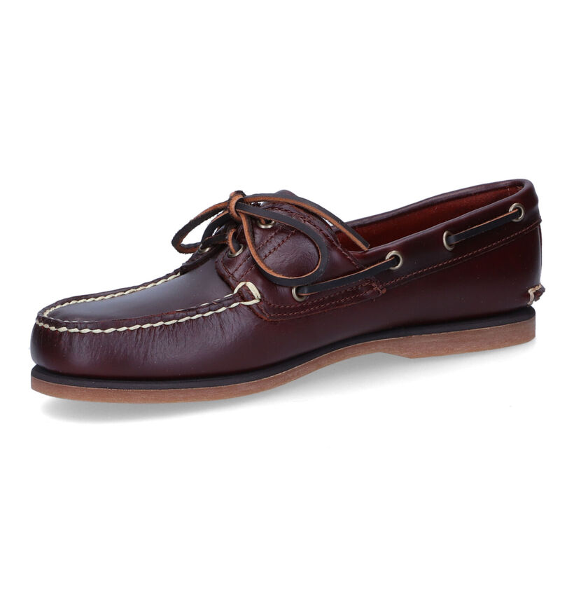 Timberland Classic Boat 2 Eye Chaussures bateau en Marron en cuir (303814)