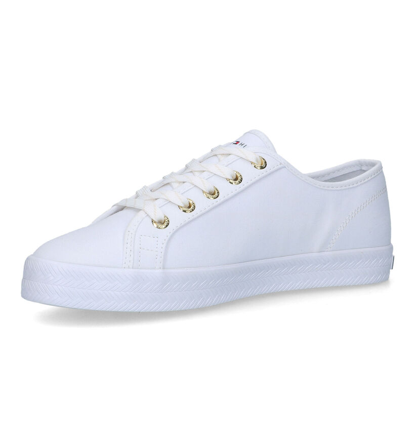 Tommy Hilfiger Essential Witte Sneakers voor dames (320999)