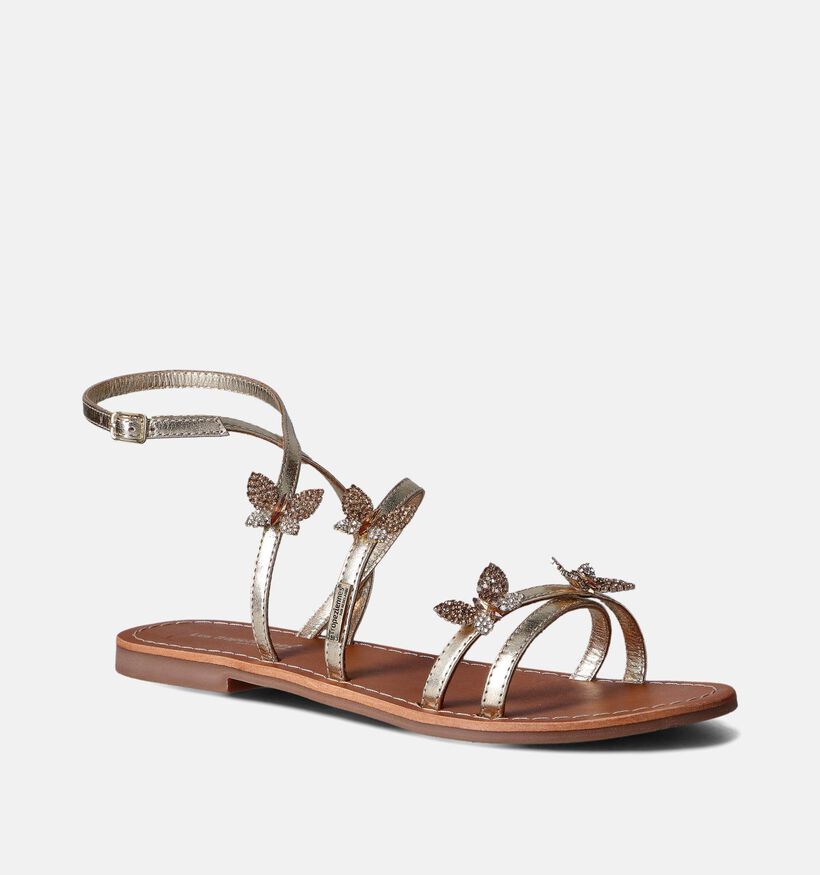 Les Tropeziennes Orel Gouden Sandalen voor dames (356831)