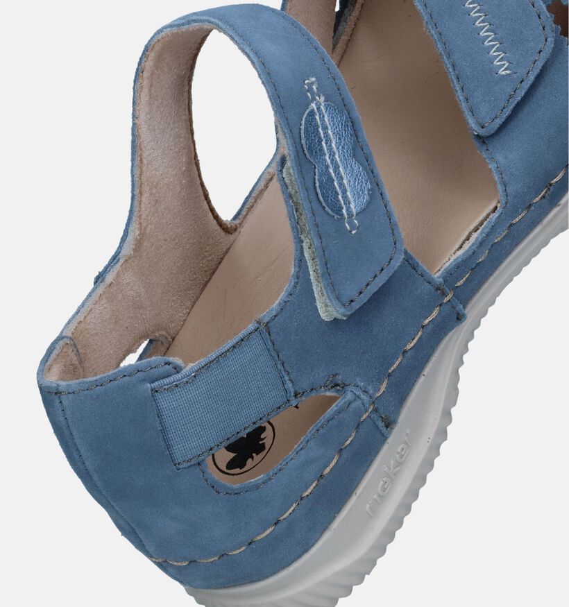 Rieker Blauwe Sandalen voor steunzolen voor dames (339066) - geschikt voor steunzolen