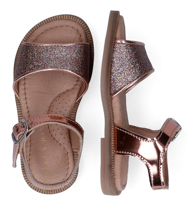 Milo & Mila Rose gold Sandalen voor meisjes (324512)