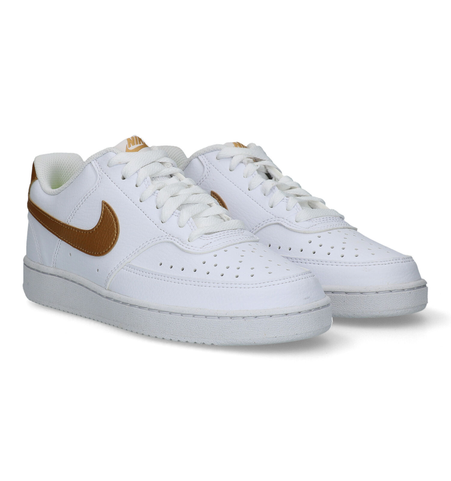 Nike Court Vision Next Nature Witte Sneakers Dames Sneakers