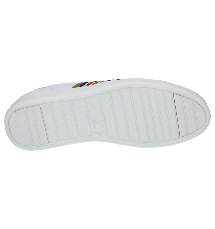 Witte Sneaker met Strepen Youh! By Torfs in kunstleer (238099)