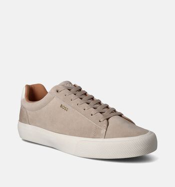 BOSS Lage schoenen Beige/Blauw