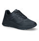 Skechers Arch Fit Baskets en Noir pour femmes (318166) - pour semelles orthopédiques