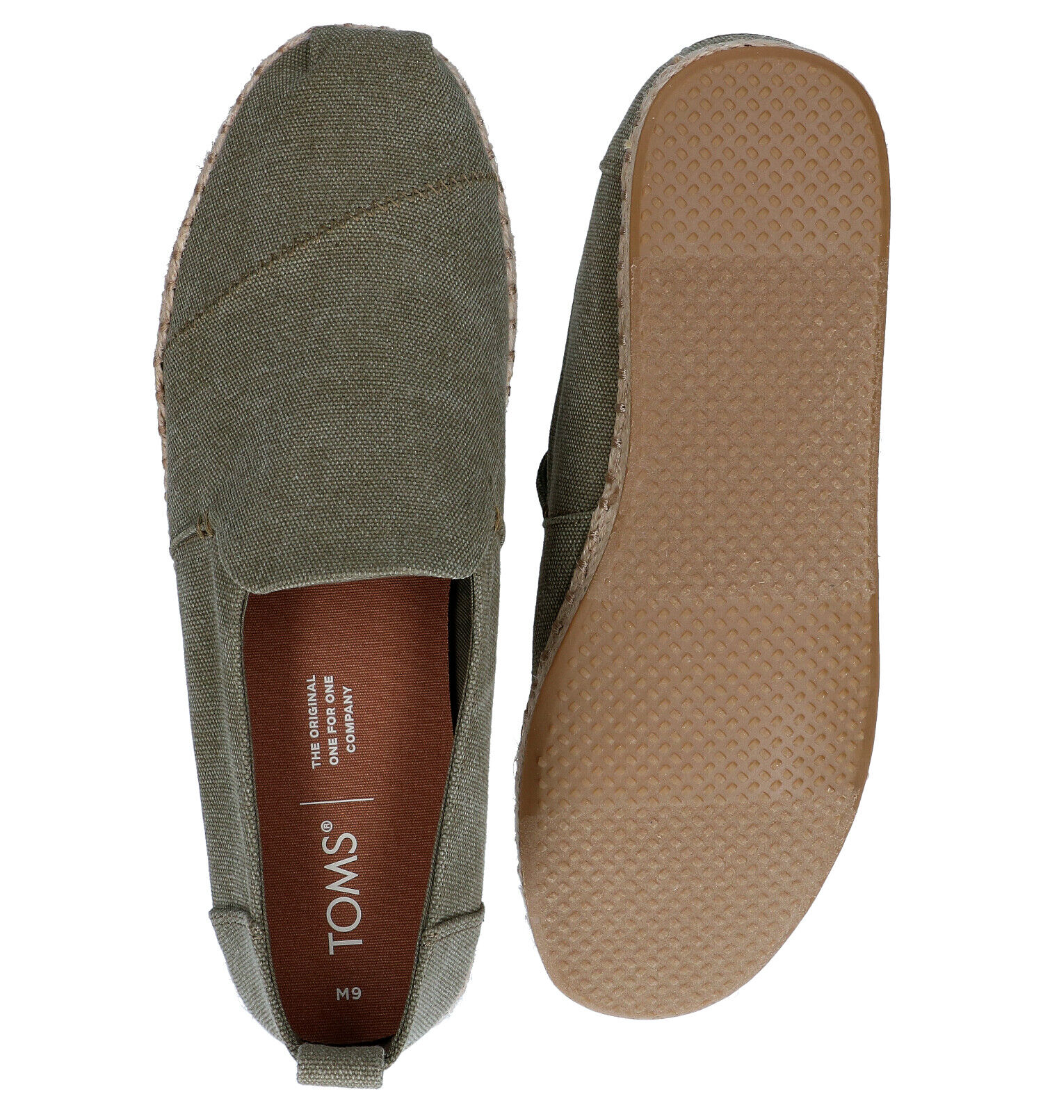 Toms Alpargata Kaki Espadrilles Heren Lage schoenen Online op TORFS.BE