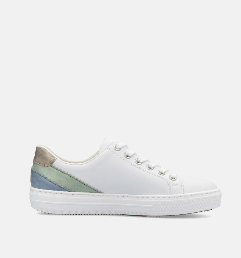 Rieker Witte Veterschoenen voor dames (351232)