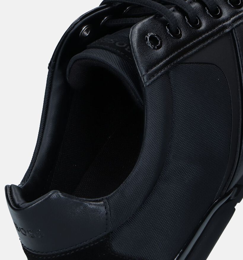 Boss Saturn Low Zwarte Sneakers voor heren (334549) - geschikt voor steunzolen