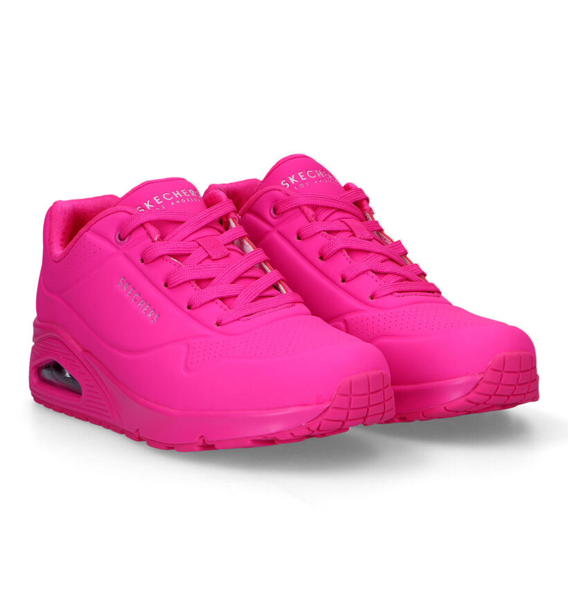 Skechers Uno Night Shades Baskets en Orange pour femmes (335208)