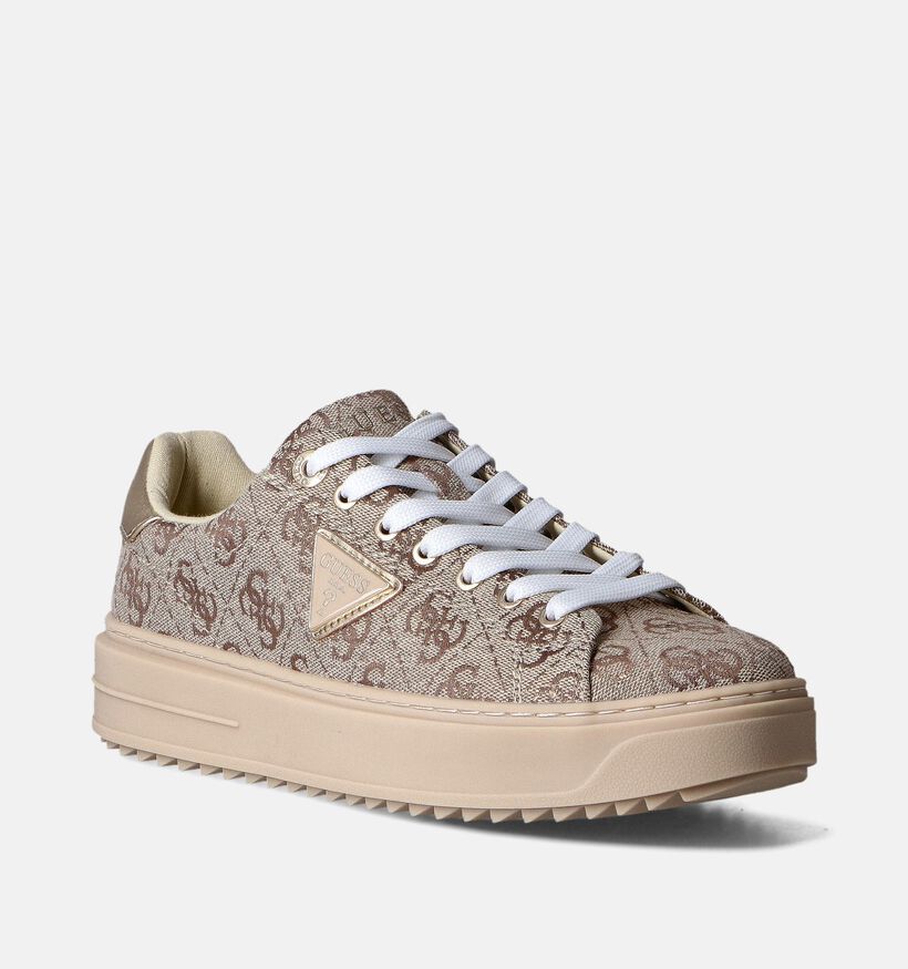 Guess Denesa 12 Baskets en Or pour femmes (353386) - pour semelles orthopédiques