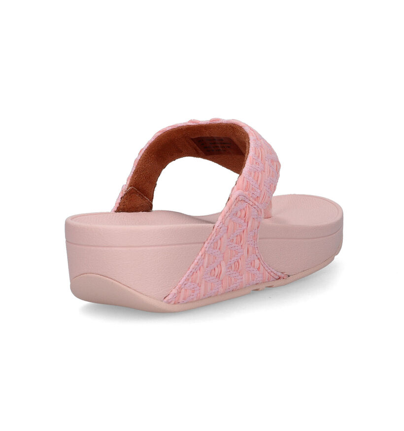 FitFlop Lulu Roze Teenslippers voor dames (320475)