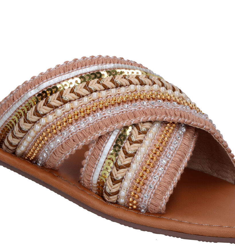 Identity Roze Slippers voor dames (325522)