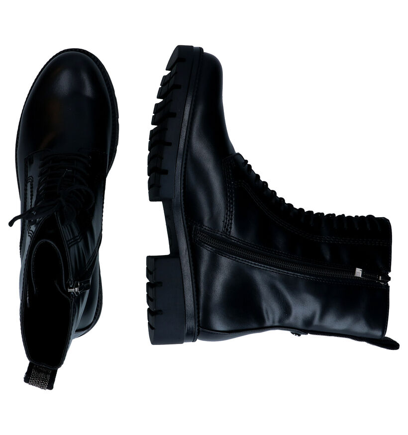 Tamaris Bottines en Noir en simili cuir (296784)