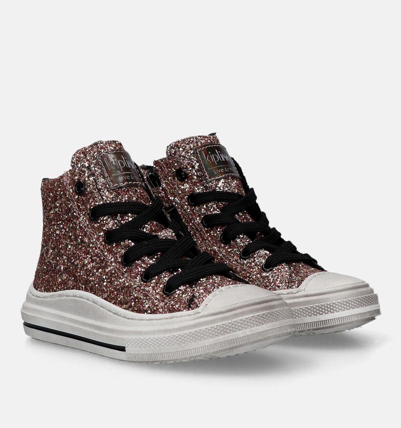 Kipling Betsy Gouden Sneakers voor meisjes (332012) - geschikt voor steunzolen