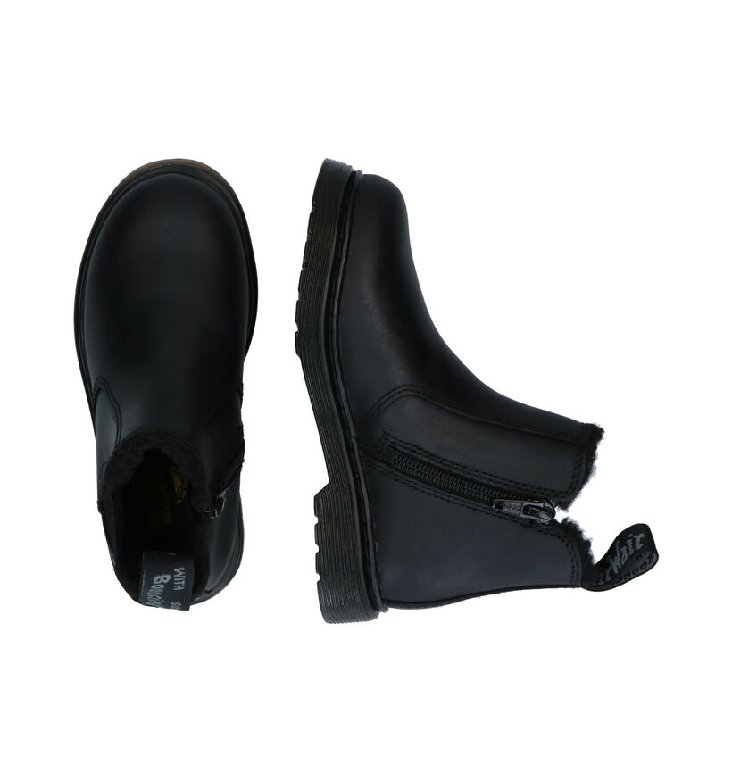 Dr. Martens Leonore Bottines en Noir en cuir (294437)
