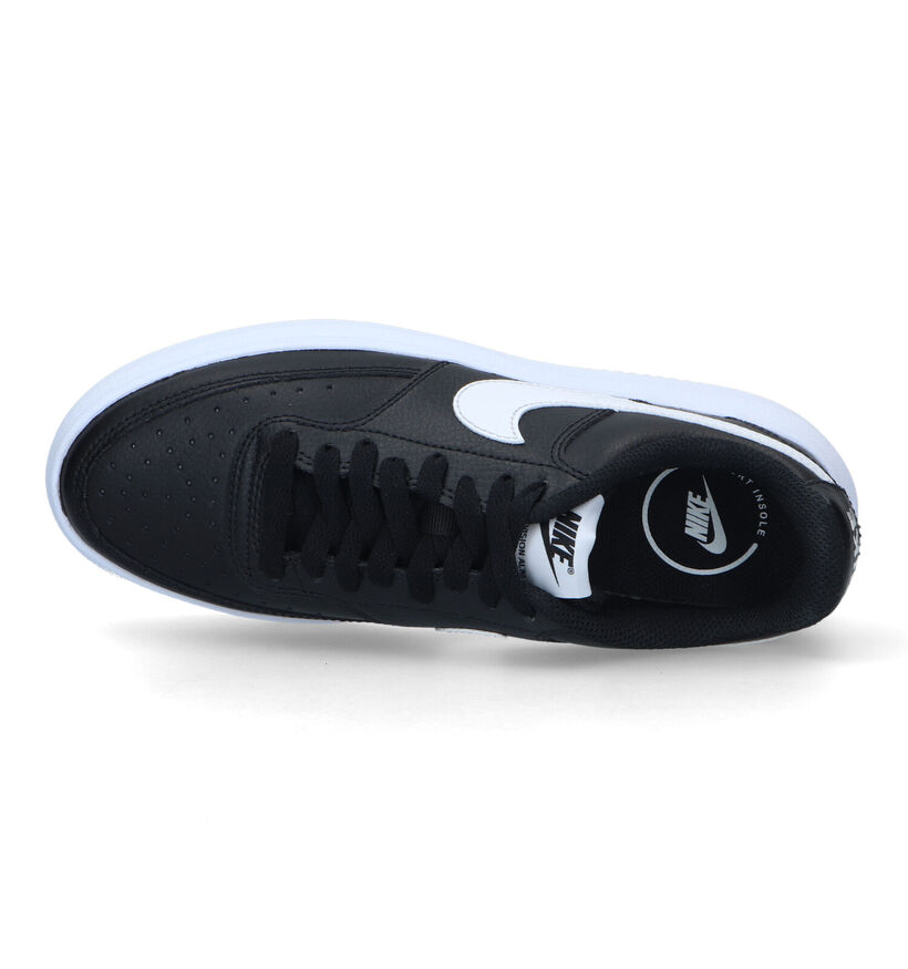 Nike Court Vision Alta Zwarte Sneakers voor dames (332412)