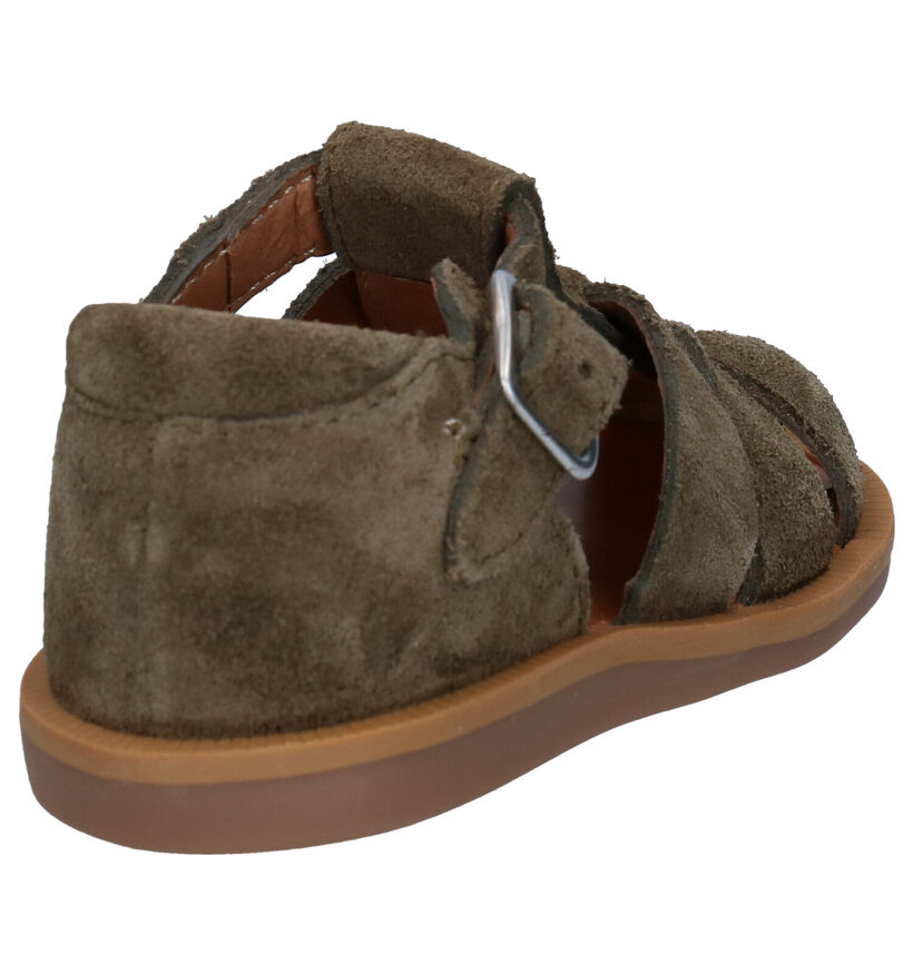 Pom d'Api Poppy Daddy Cognac Sandalen in nubuck (288635)