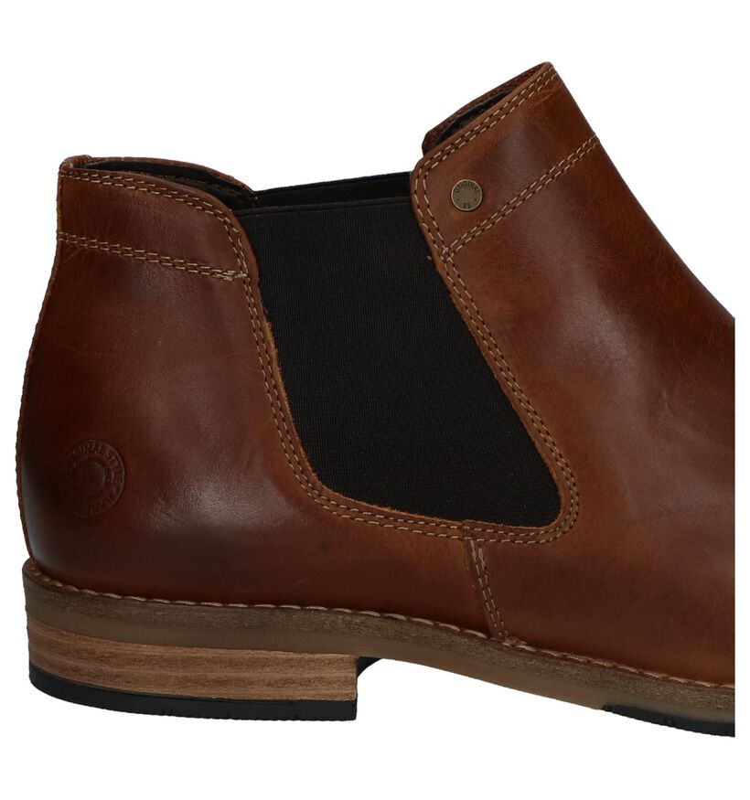 Cognac Bullboxer Chelsea Boots in leer (239049)