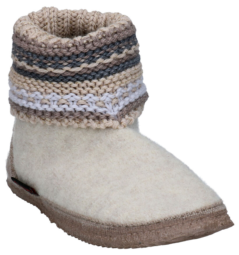 Giesswein Kiel Blauwe Hoge pantoffels voor dames (349152)