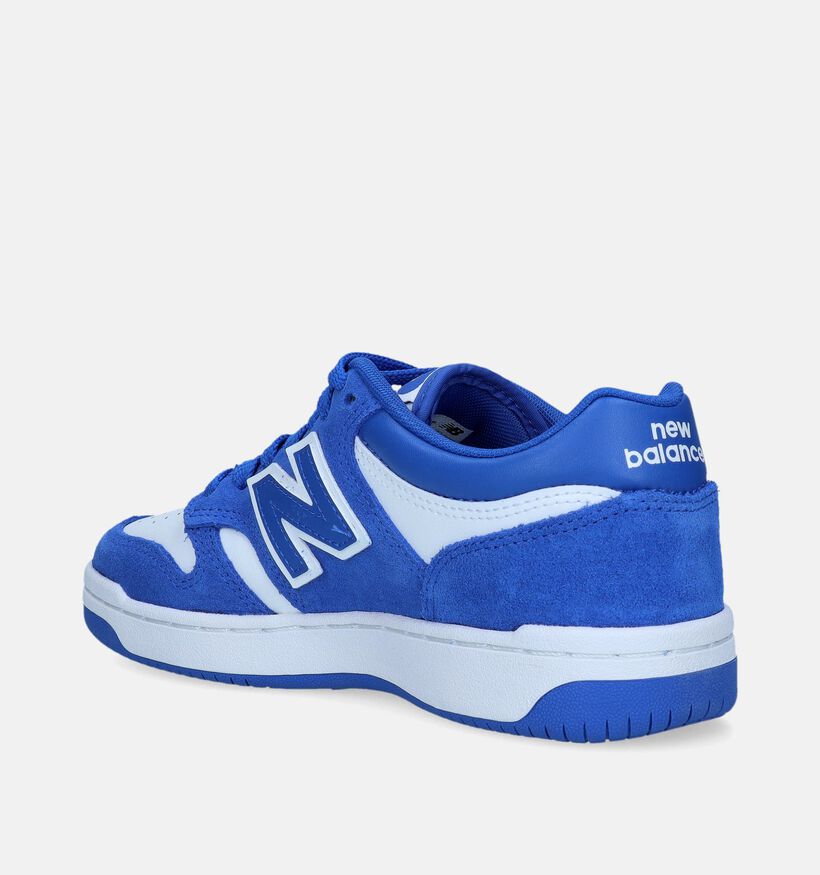 New Balance GSB 480 Blauwe Sneakers voor jongens, meisjes (334648) - geschikt voor steunzolen