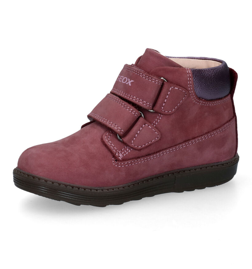 Geox Hynde Roze Babyschoentjes in nubuck (317583)
