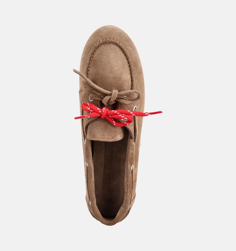 Laurent David Dockside Kakigroene Bootschoenen voor dames (384356)