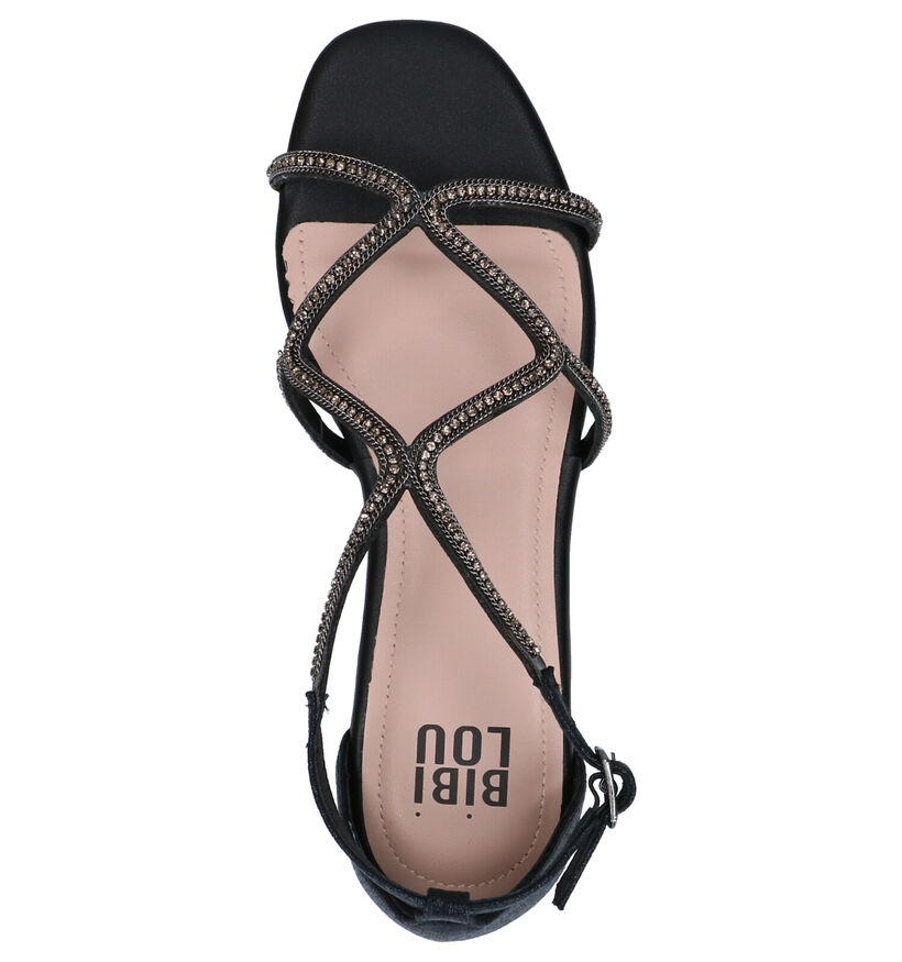 Bibi Lou Sandales plates en Noir en simili cuir (273126)