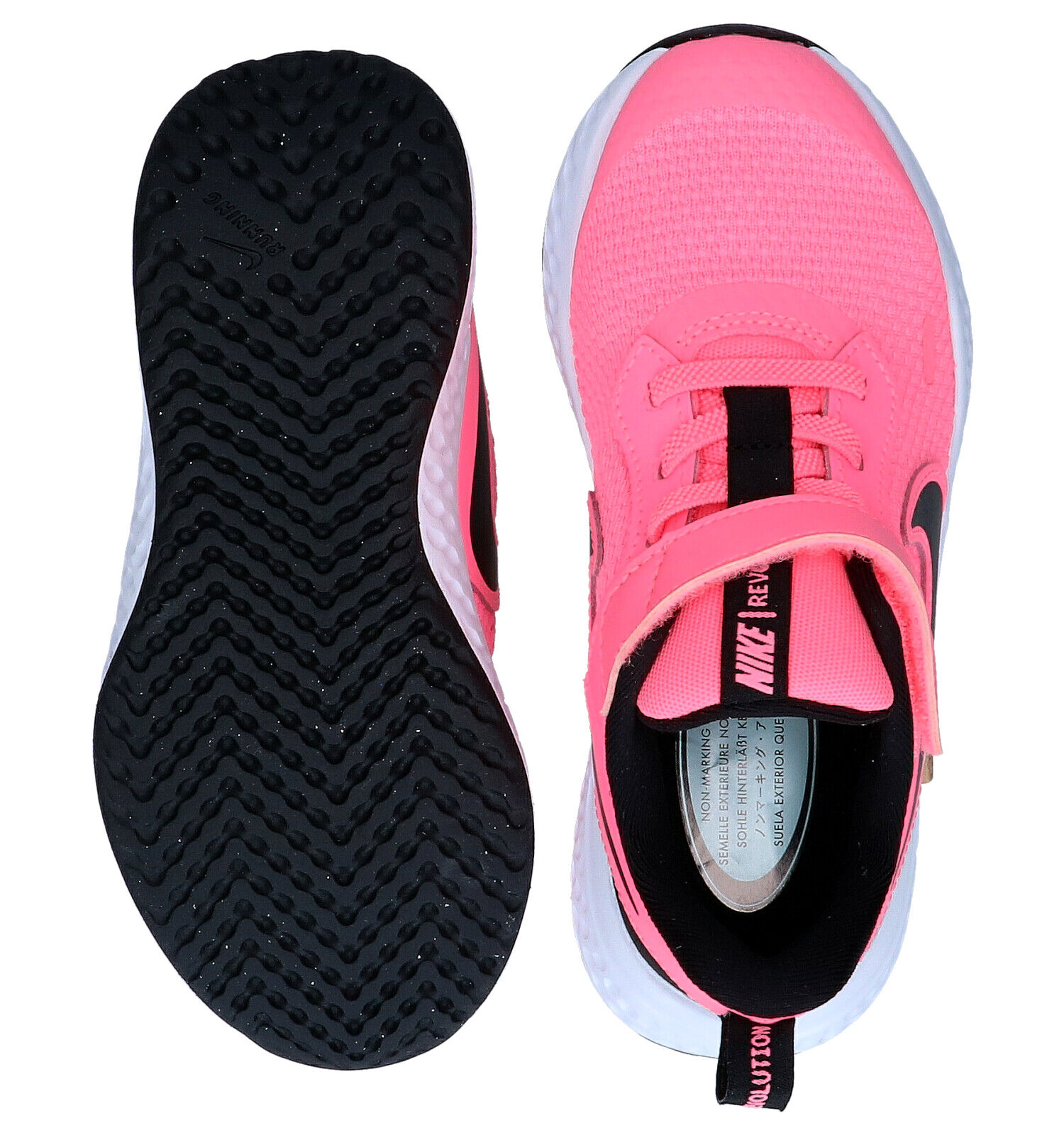 Nike revolution 5 dames roze clearance