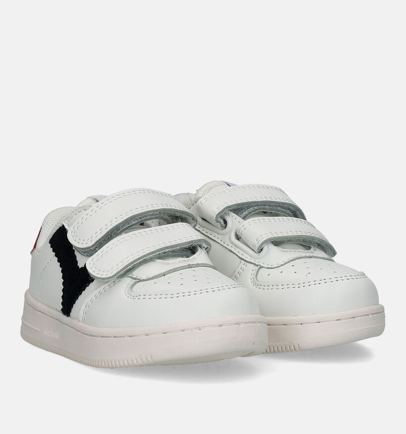 Victoria Chaussures à scratch en Blanc pour garçons (347121)